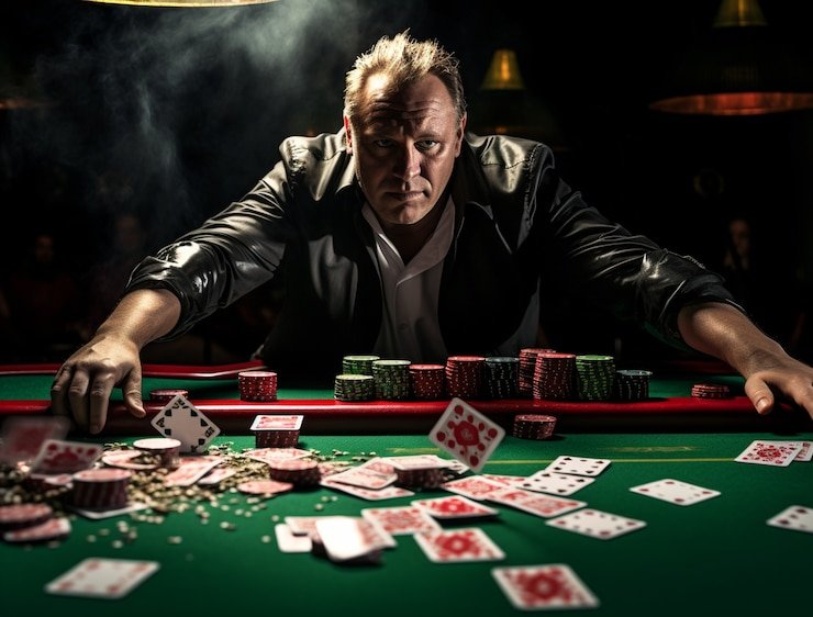 Antarmuka meja Domino QQ di detik slot menampilkan kartu pemain, pot taruhan, dan posisi dealer